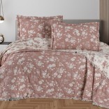 Комплект покривало 240/260 с калъфки МУСЕЛИН - СИЕНТА